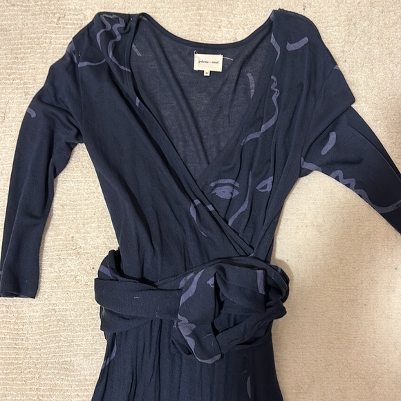 Paloma wool wrap dress - Picture 2 of 2